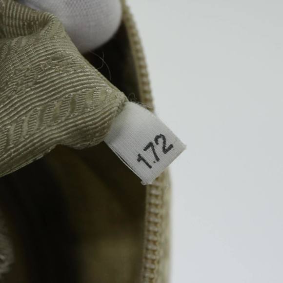 PRADA Shoulder Bag Nylon Beige Auth 65376 - Picture 12 of 16